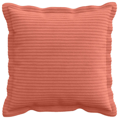 Kussensloop 2 st HOUTEN Rood-oranje 40 x 40 cm corduroy