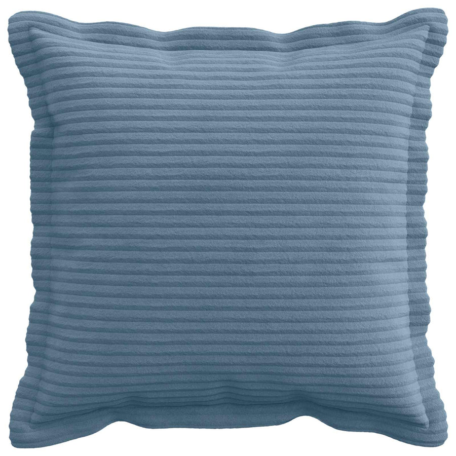 Kussensloop 12 st HOUTEN Blauw 40 x 40 cm corduroy