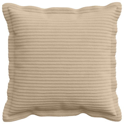 Kussensloop 2 st HOUTEN Taupe 40 x 40 cm corduroy