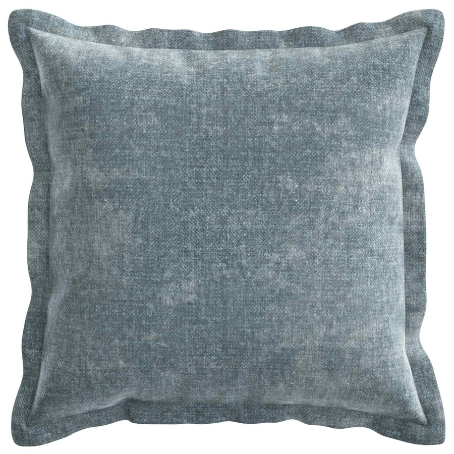 Kussensloop 12 st HOUTEN Lichtblauw 40 x 40 cm Chenille Stof