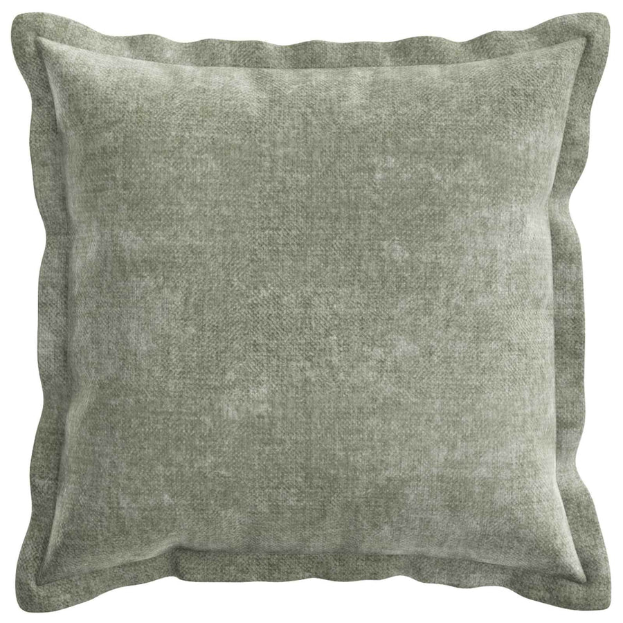 Kussensloop 6 st HOUTEN Groen 40 x 40 cm Chenille Stof