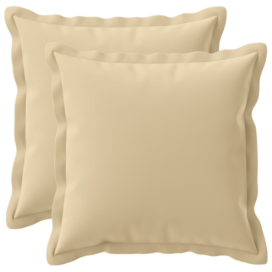 Kussensloop 2 st HOUTEN Beige 40 x 40 cm Polyester