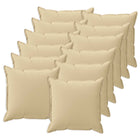 Kussensloop 12 st HOUTEN Beige 40 x 40 cm Polyester
