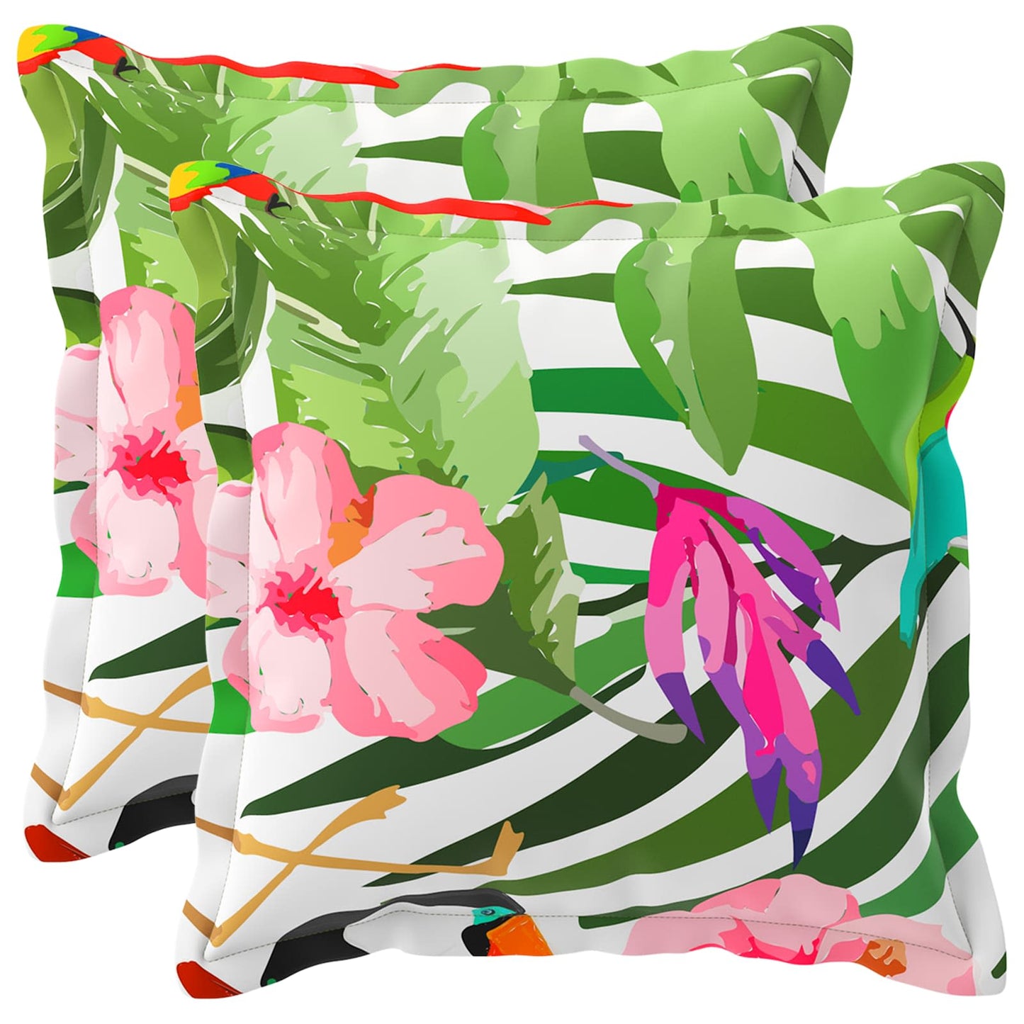 Kussensloop 2 st HOUTEN Zwart 40 x 40 cm Polyester