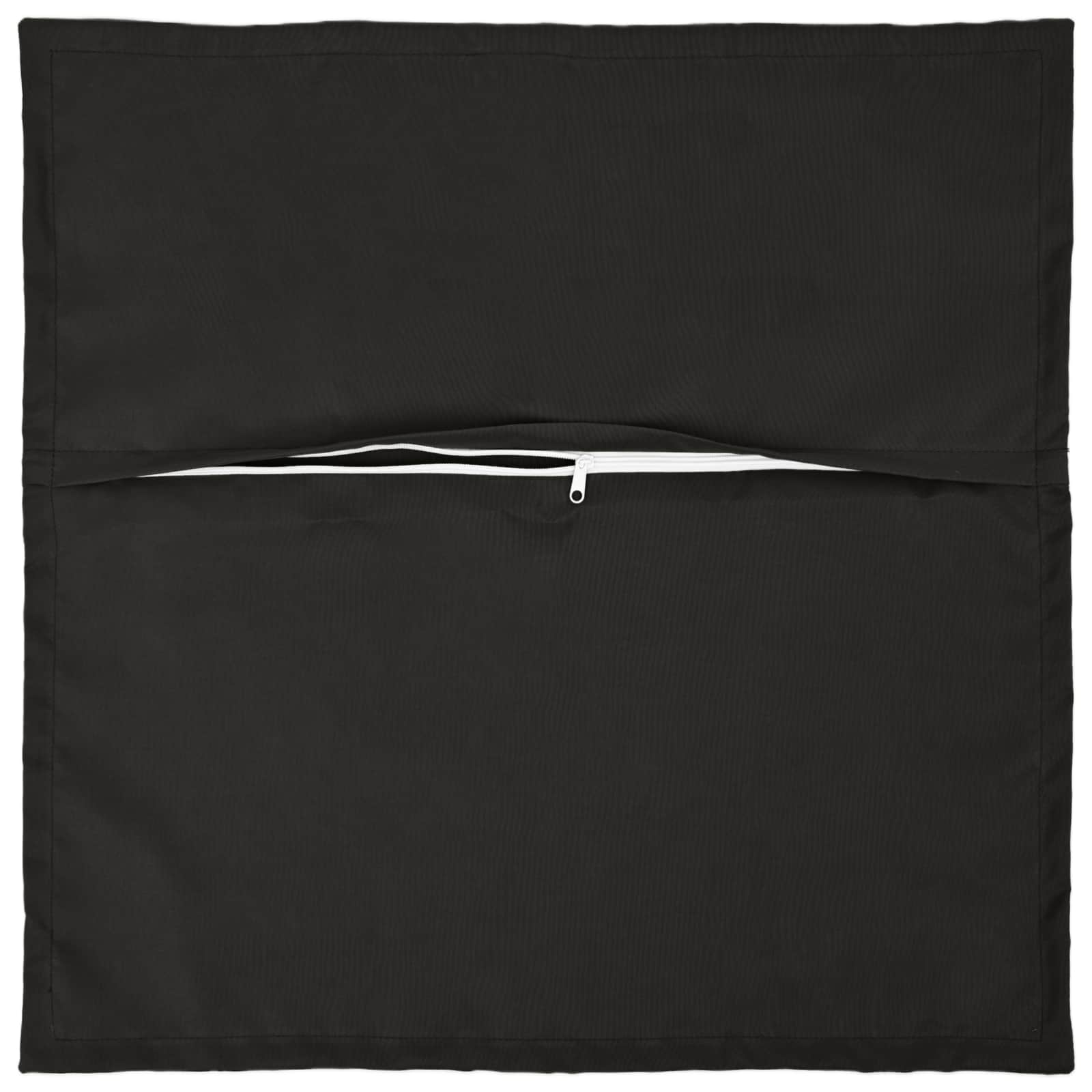 Kussensloop 6 st HOUTEN Zwart 40 x 40 cm Polyester