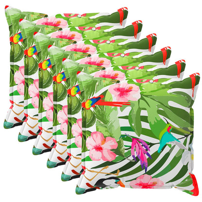 Kussensloop 6 st HOUTEN Zwart 40 x 40 cm Polyester