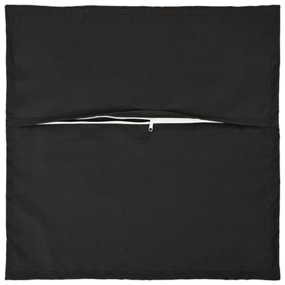 Kussensloop 12 st HOUTEN Zwart 40 x 40 cm Polyester