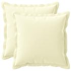 Kussensloop 2 st HOUTEN Crèmekleurig 40 x 40 cm Polyester