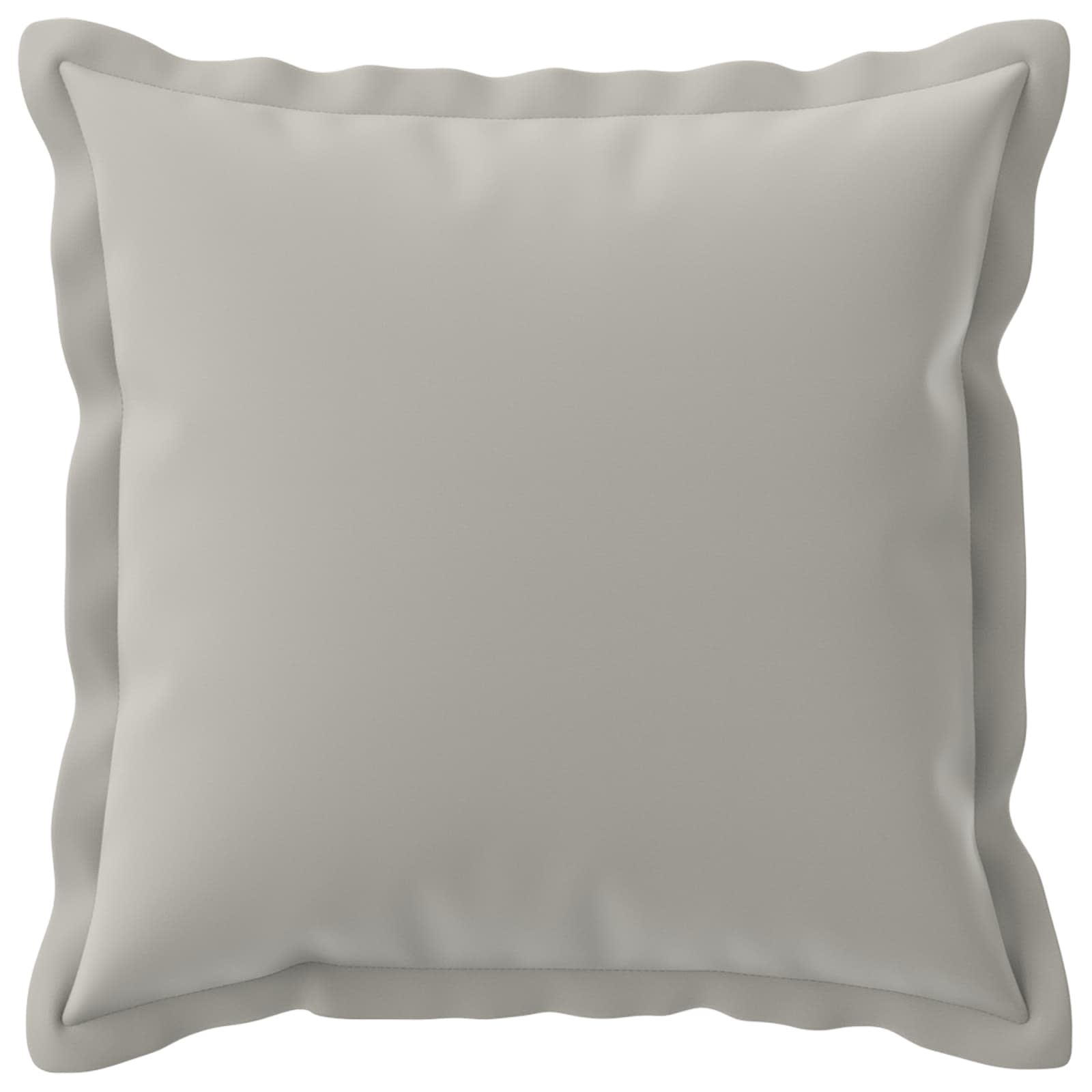 Kussensloop 6 st HOUTEN Grijs 40 x 40 cm Polyester