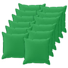 Kussensloop 12 st HOUTEN Groen 40 x 40 cm Polyester