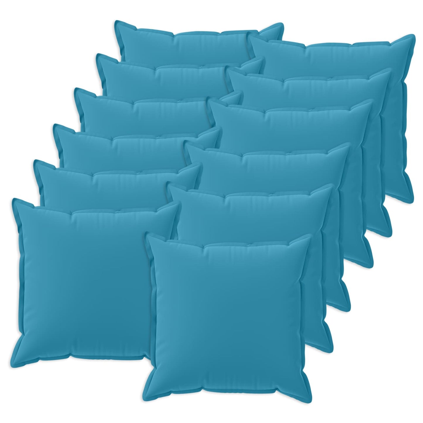 Kussensloop 12 st HOUTEN Lichtblauw 40 x 40 cm Polyester