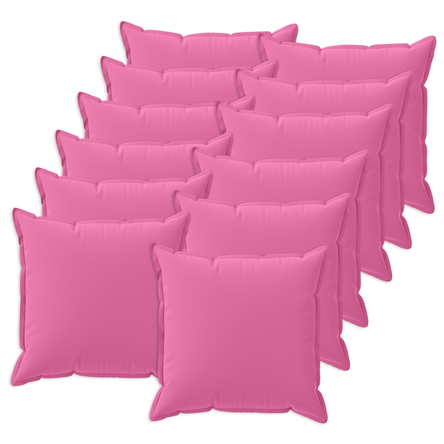 Kussensloop 12 st HOUTEN Roze 40 x 40 cm Polyester