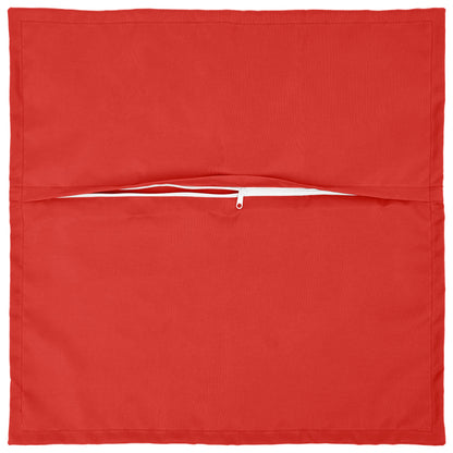 Kussensloop 2 st HOUTEN Rood 40 x 40 cm Polyester