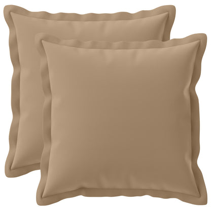 Kussensloop 2 st HOUTEN Taupe 40 x 40 cm Polyester