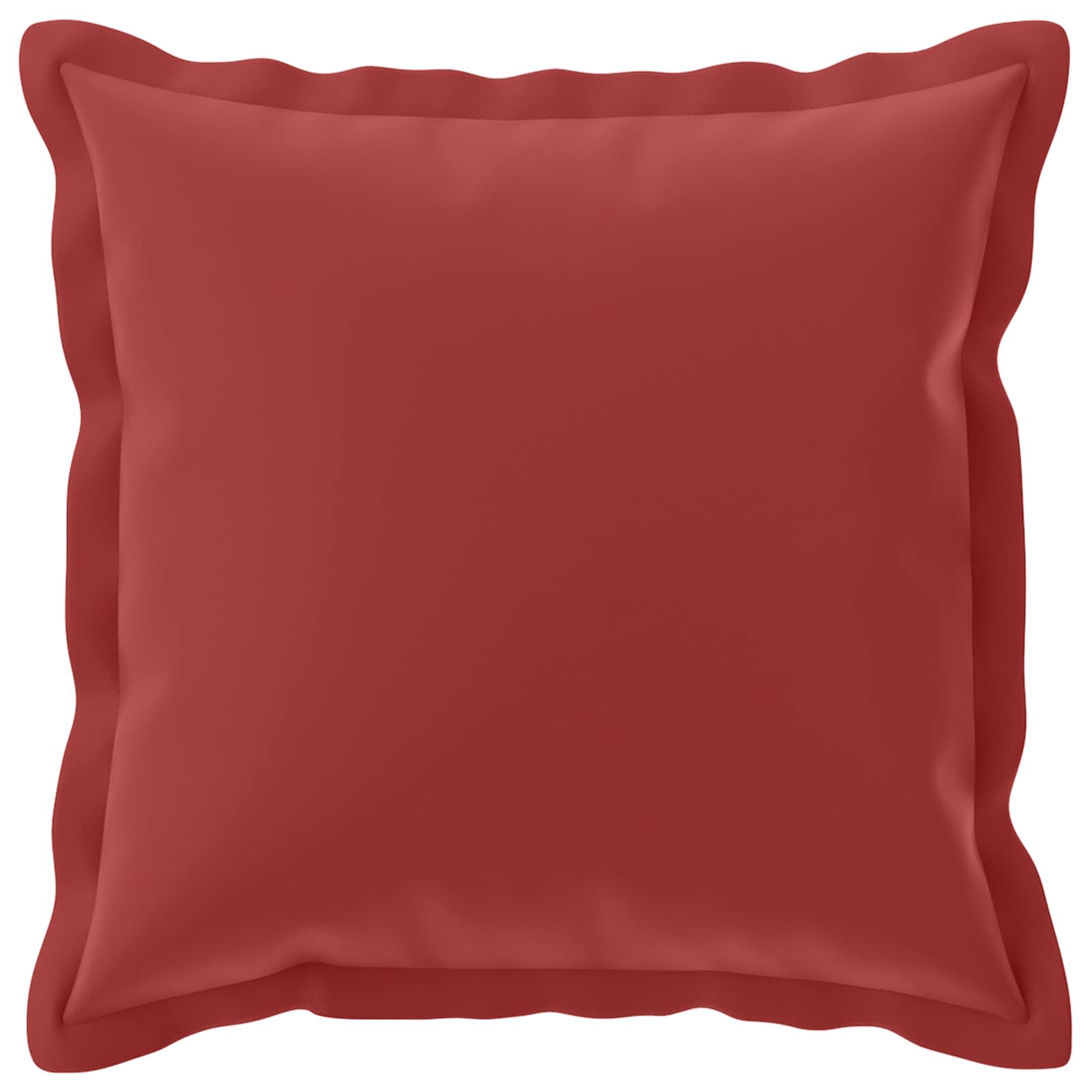 Kussensloop 2 st HOUTEN Wijnrood 40 x 40 cm Polyester