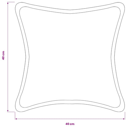 Kussensloop 2 pcs HOUTEN Donkergrijs 40 x 40 cm Bouclé