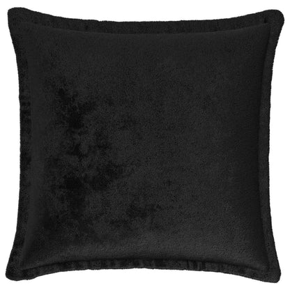 Kussensloop 6 pcs HOUTEN Zwart 40 x 40 cm Flanel