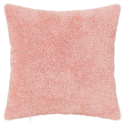 Kussensloop 12 st HOUTEN Roze 40 x 40 cm Nep Konijnenbont
