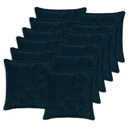 Kussensloop 12 st HOUTEN Marineblauw 40 x 40 cm