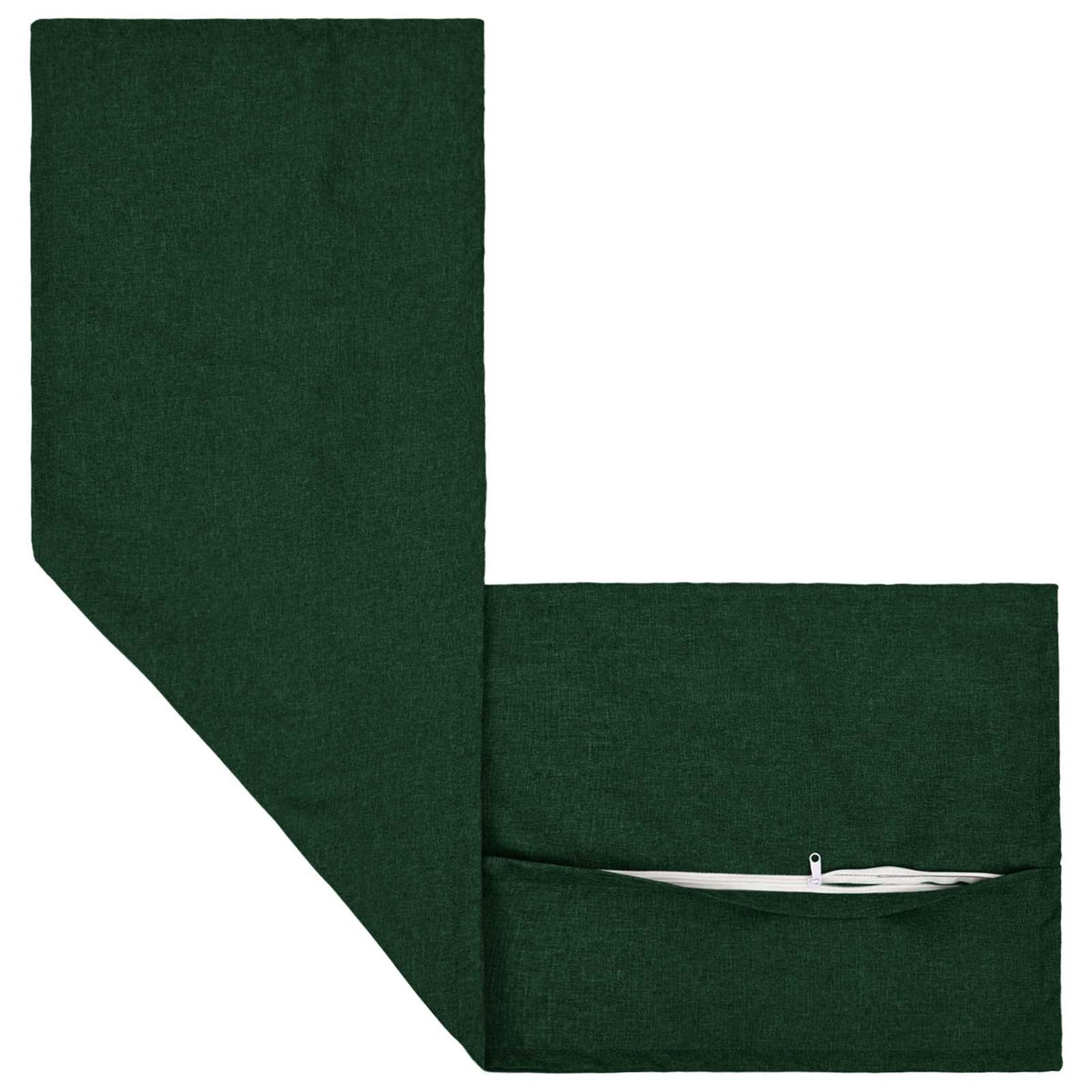 Kussensloop 2 pcs HOUTEN Donkergroen 40 x 145 cm Faux Linnen
