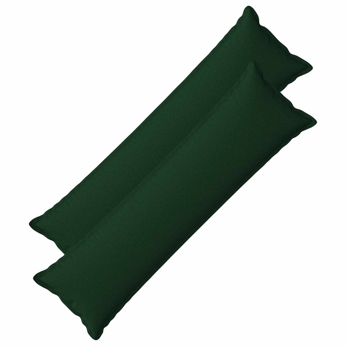 Kussensloop 2 pcs HOUTEN Donkergroen 40 x 145 cm Faux Linnen
