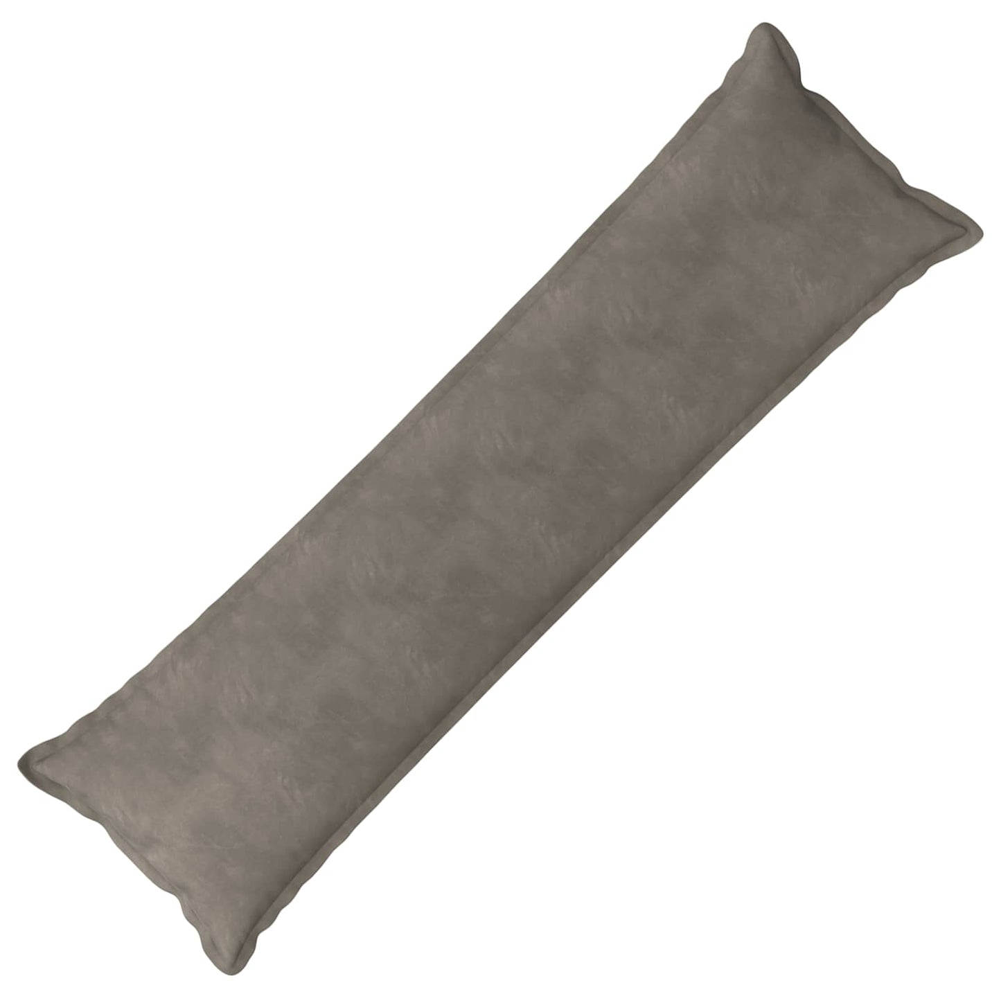 Kussensloop HOUTEN Lichtgrijs 40 x 145 cm Fluweel