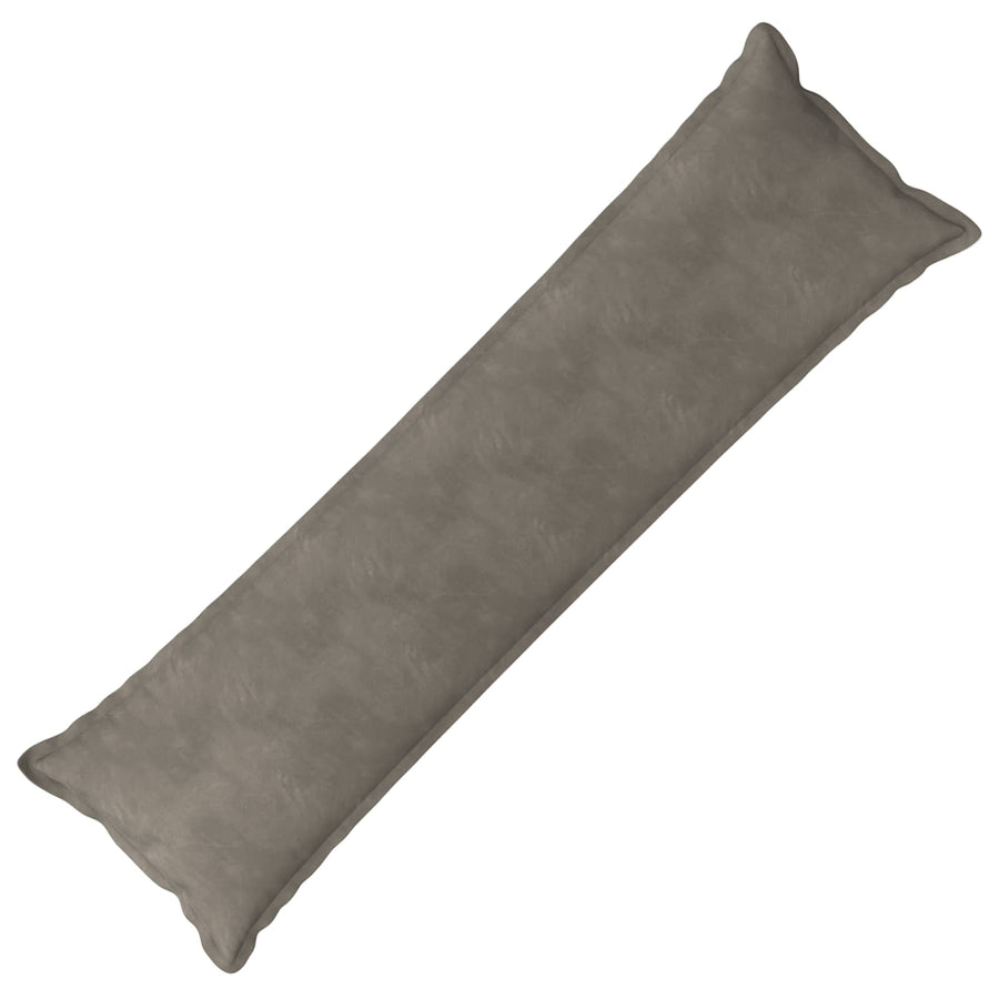 Kussensloop HOUTEN Lichtgrijs 40 x 145 cm Fluweel