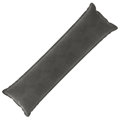 Kussensloop HOUTEN Donkergrijs 40 x 145 cm Fluweel