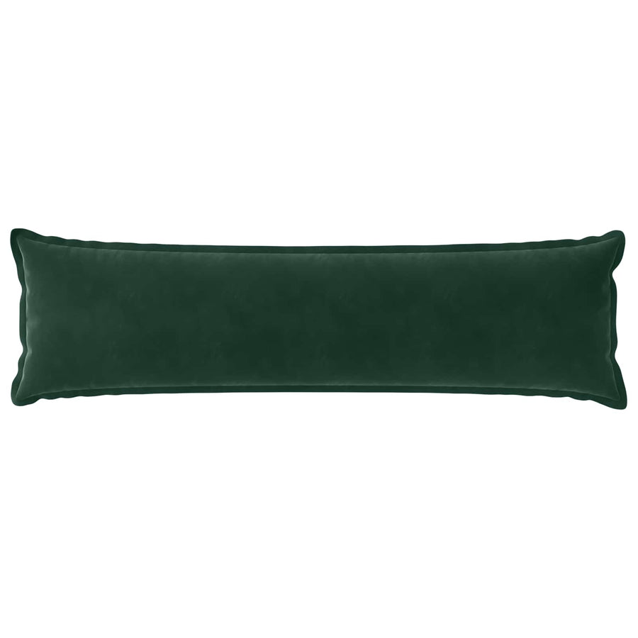 Kussensloop HOUTEN Donkergroen 40 x 145 cm Fluweel