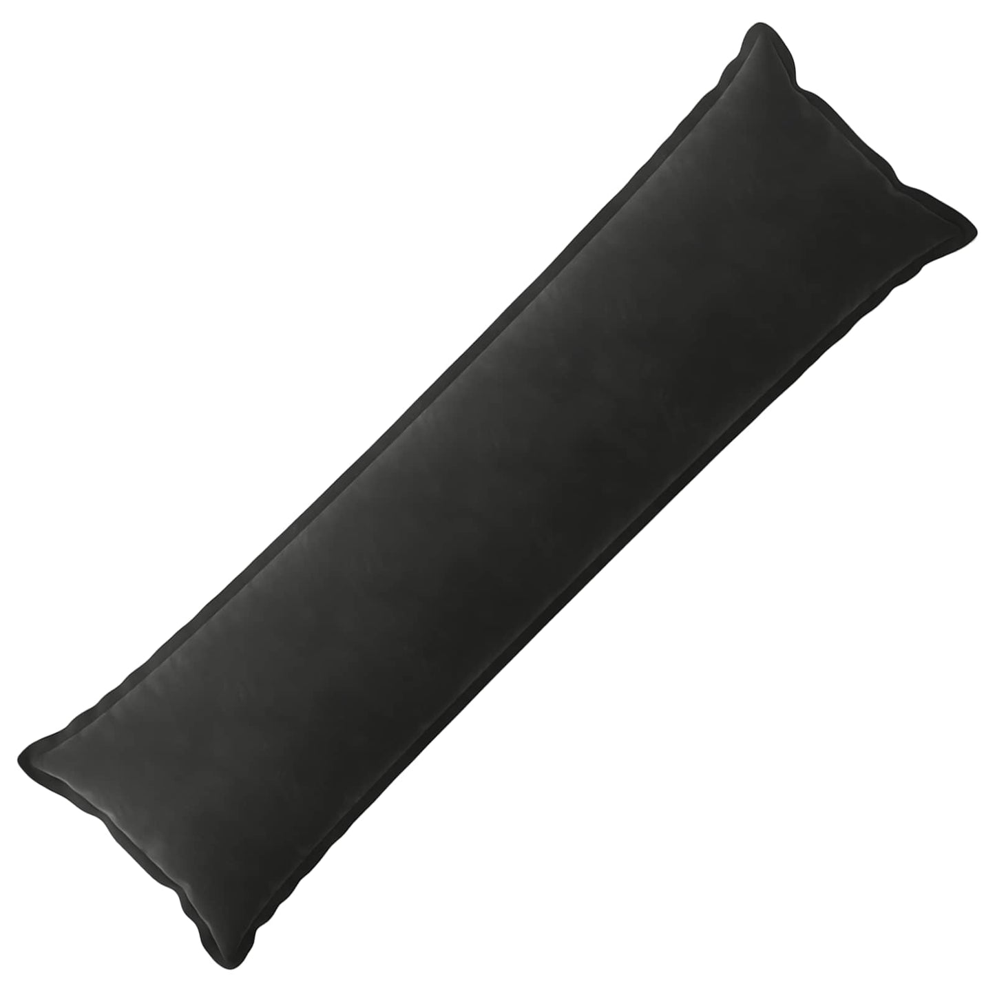 Kussensloop HOUTEN Zwart 40 x 145 cm Fluweel