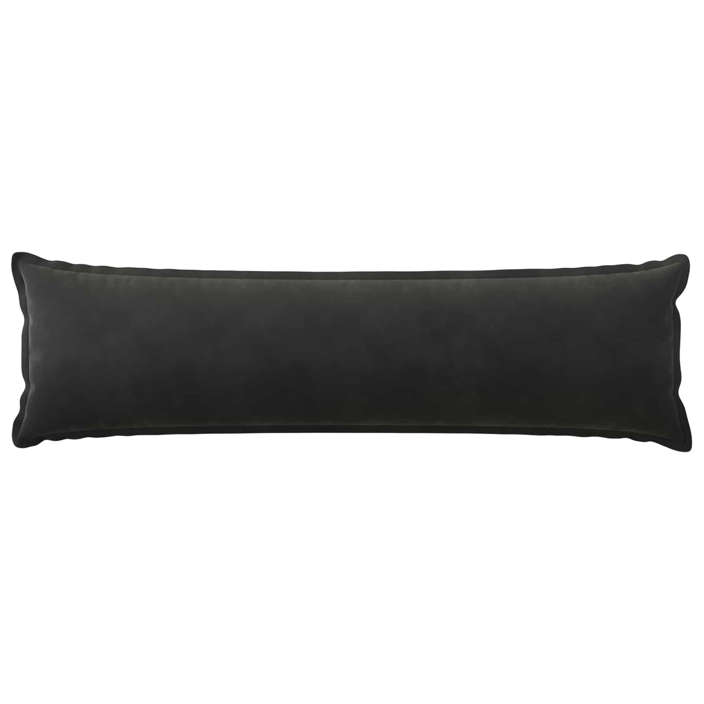 Kussensloop HOUTEN Zwart 40 x 145 cm Fluweel