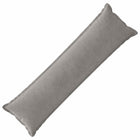 Kussensloop lichtgrijs corduroy 40 x 145 cm