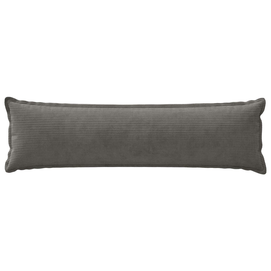 Kussensloop HOUTEN Donkergrijs 40 x 145 cm corduroy