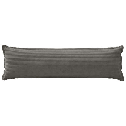 Kussensloop 2 st HOUTEN Donkergrijs 40 x 145 cm corduroy
