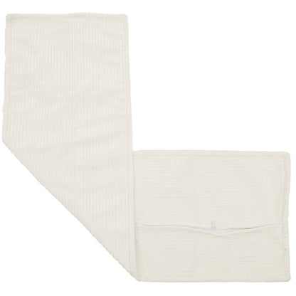 Kussensloop HOUTEN Crèmekleurig 40 x 145 cm corduroy