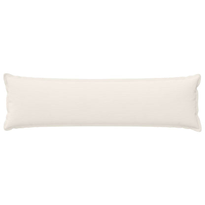 Kussensloop HOUTEN Crèmekleurig 40 x 145 cm corduroy