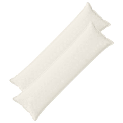 Kussensloop 2 st HOUTEN Crèmekleurig 40 x 145 cm corduroy