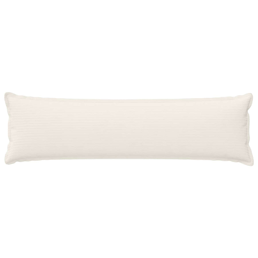 Kussensloop 2 st HOUTEN Crèmekleurig 40 x 145 cm corduroy