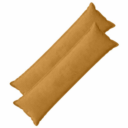 Kussensloop 2 st HOUTEN Geel 40 x 145 cm corduroy