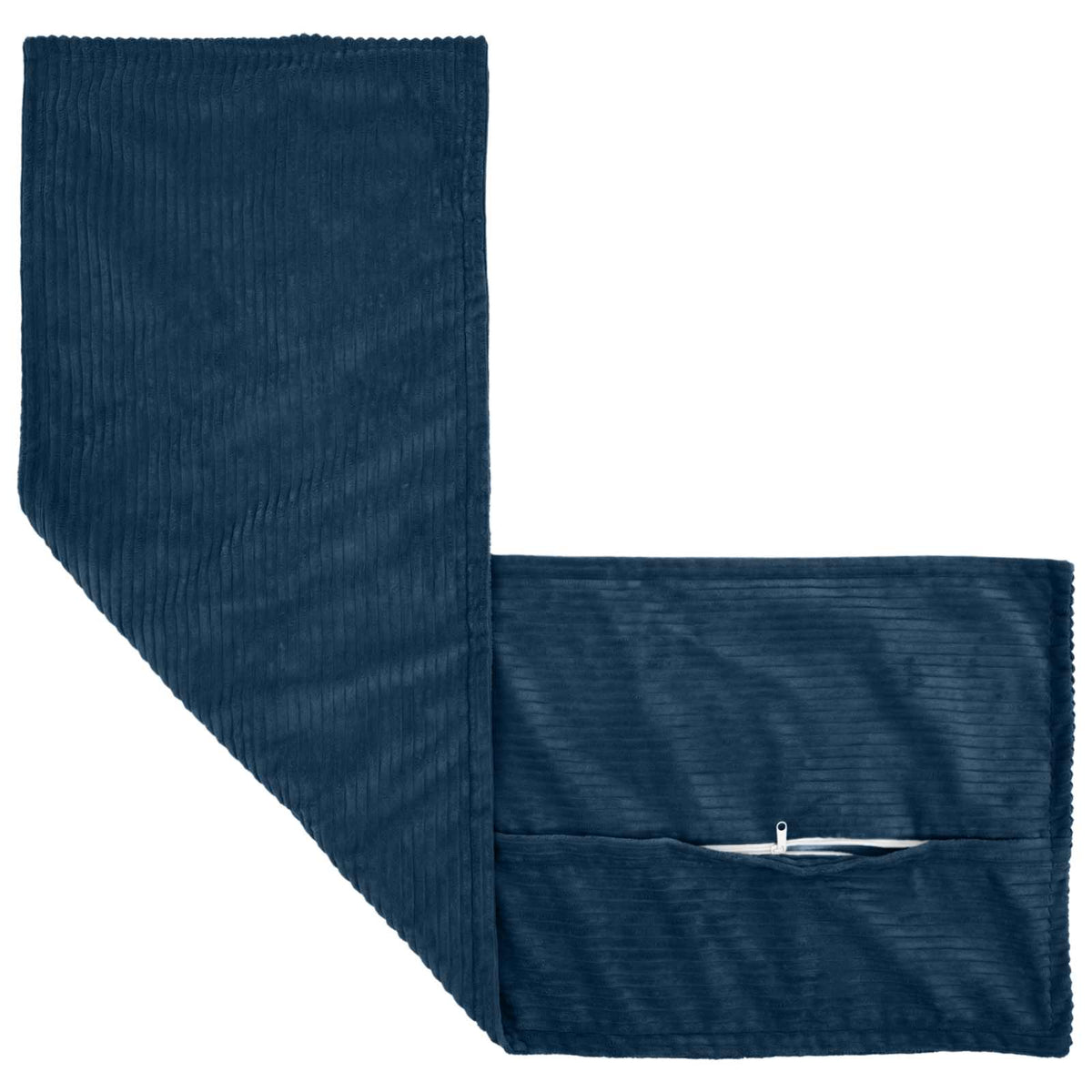 Kussensloop HOUTEN Marineblauw 40 x 145 cm corduroy
