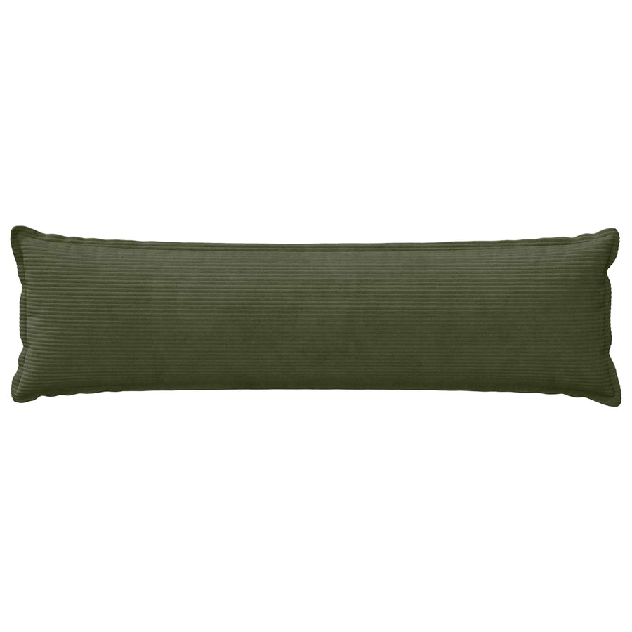 Kussensloop 2 st HOUTEN Groen 40 x 145 cm corduroy