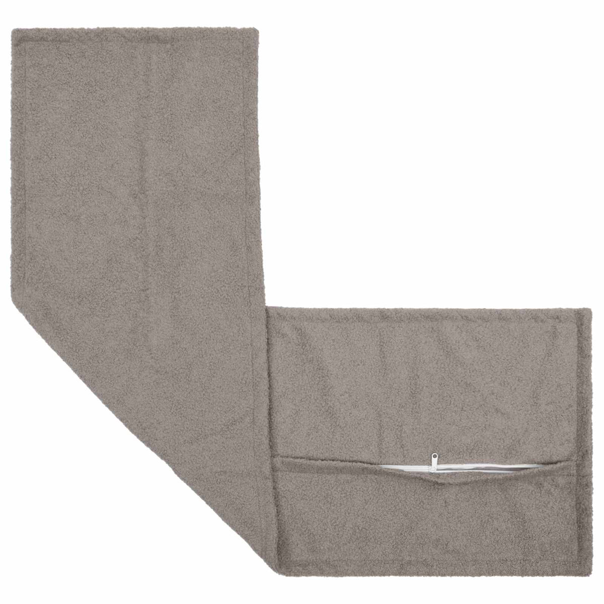 Kussensloop HOUTEN Lichtgrijs 40 x 145 cm Bouclé