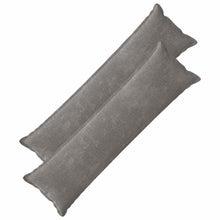 Kussensloop 2 st HOUTEN Donkergrijs 40 x 145 cm Chenille Stof