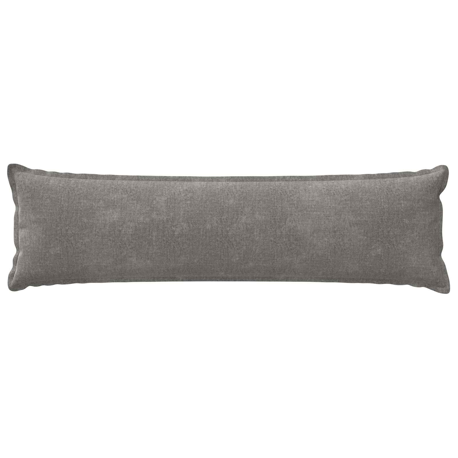 Kussensloop 2 st HOUTEN Donkergrijs 40 x 145 cm Chenille Stof