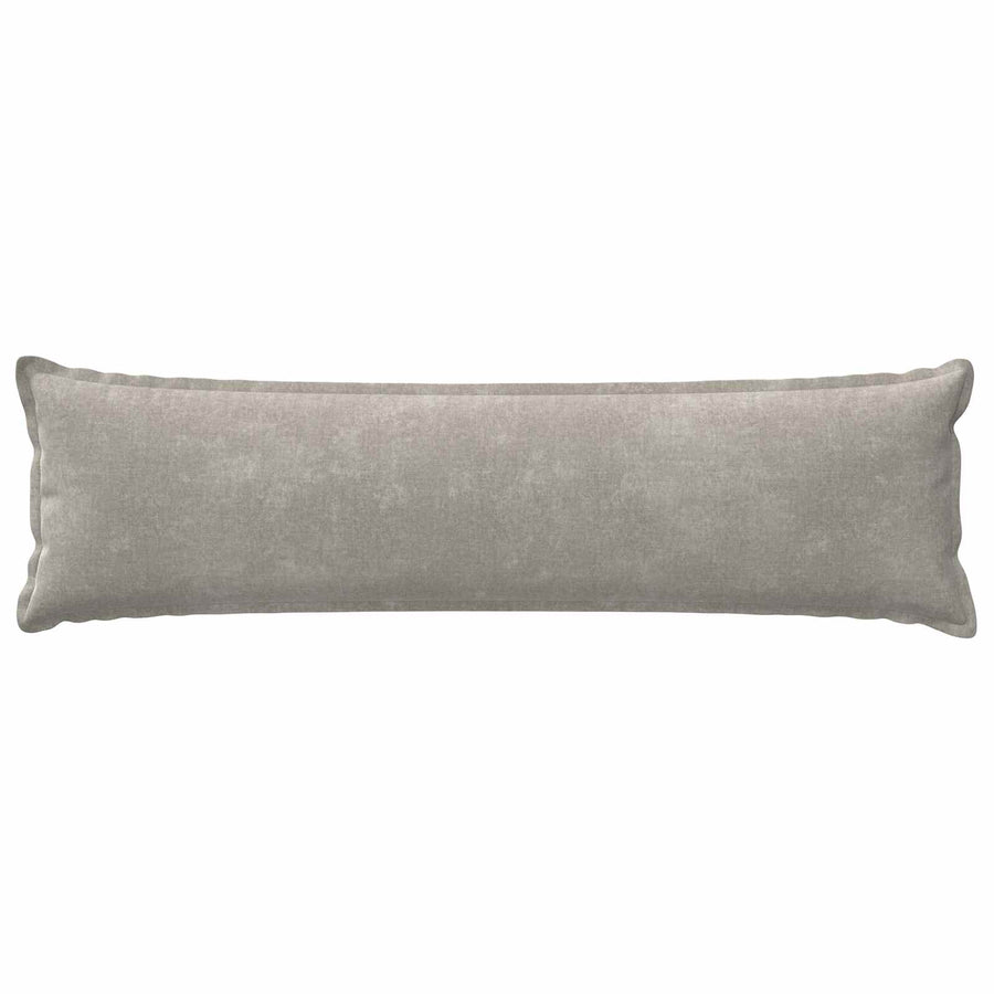 Kussensloop HOUTEN Lichtgrijs 40 x 145 cm Chenille Stof