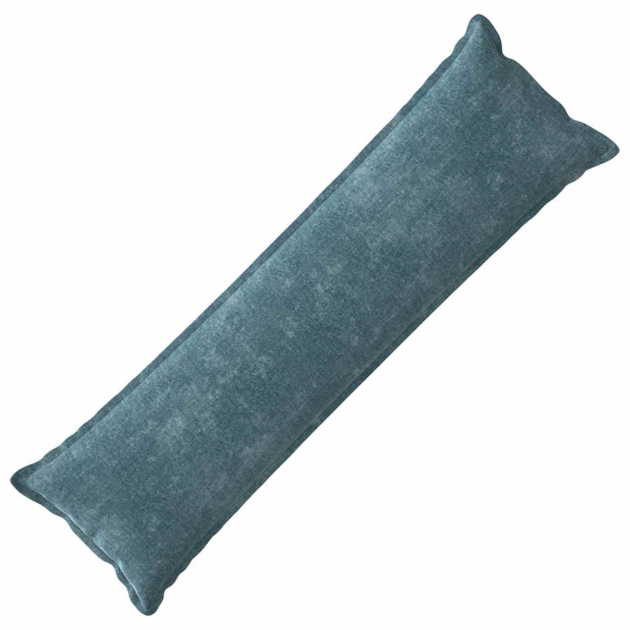 Kussensloop HOUTEN Blauw 40 x 145 cm Chenille Stof