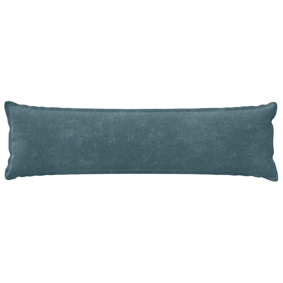 Kussensloop 2 st HOUTEN Blauw 40 x 145 cm Chenille Stof