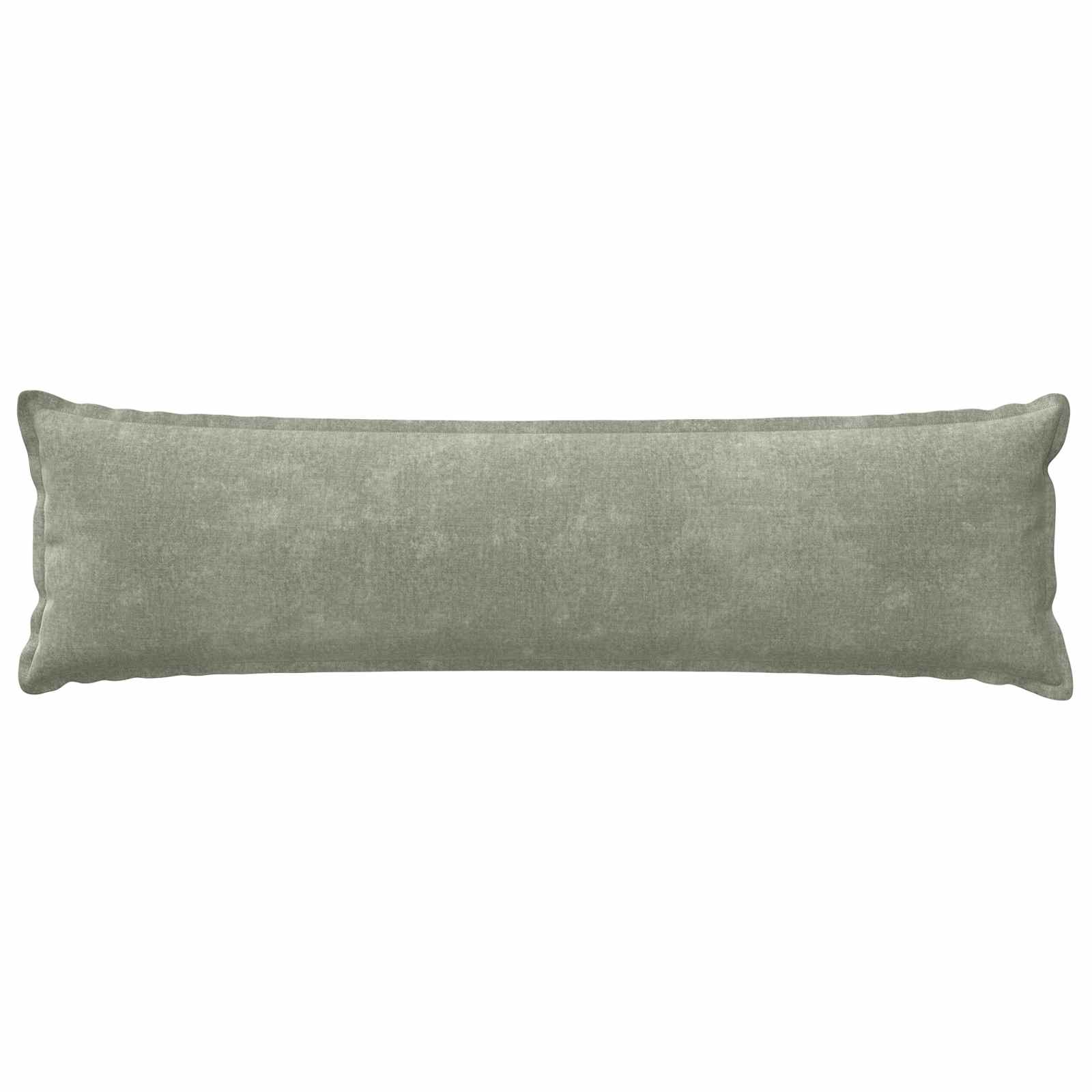 Kussensloop HOUTEN Groen 40 x 145 cm Chenille Stof
