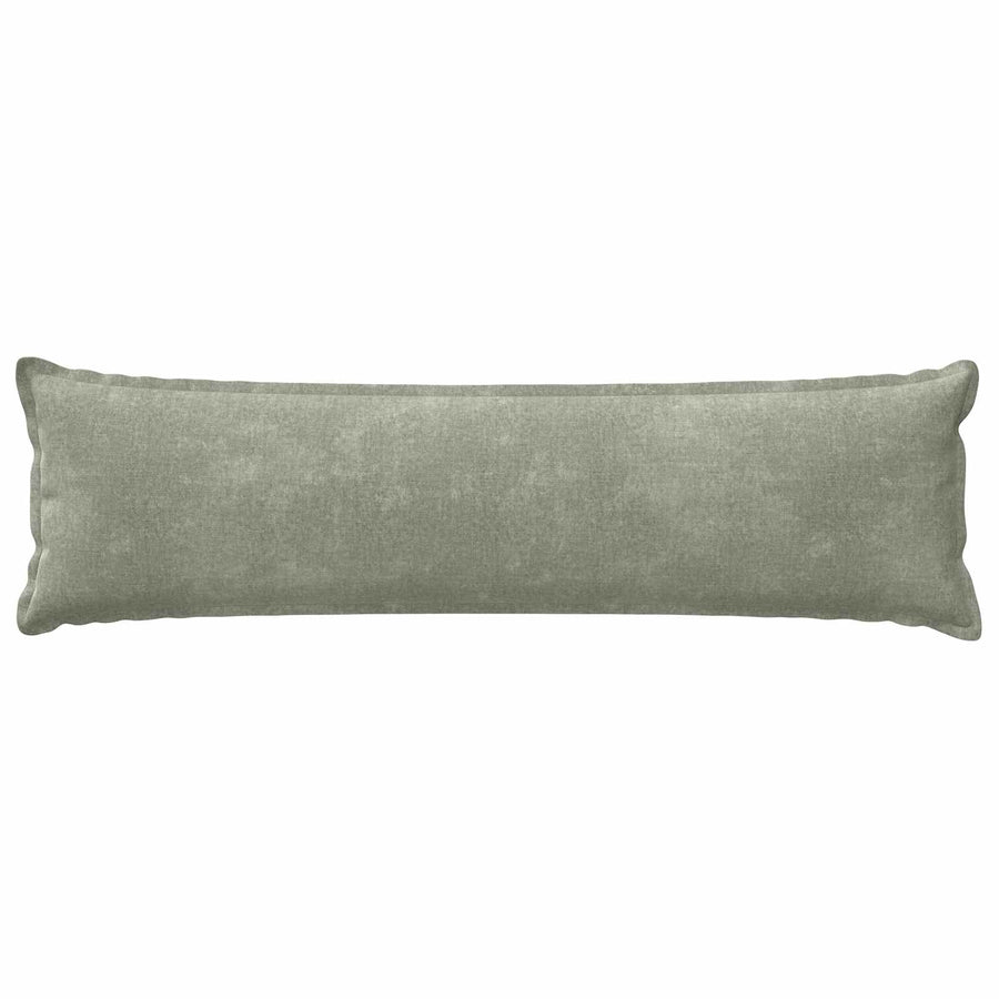 Kussensloop HOUTEN Groen 40 x 145 cm Chenille Stof