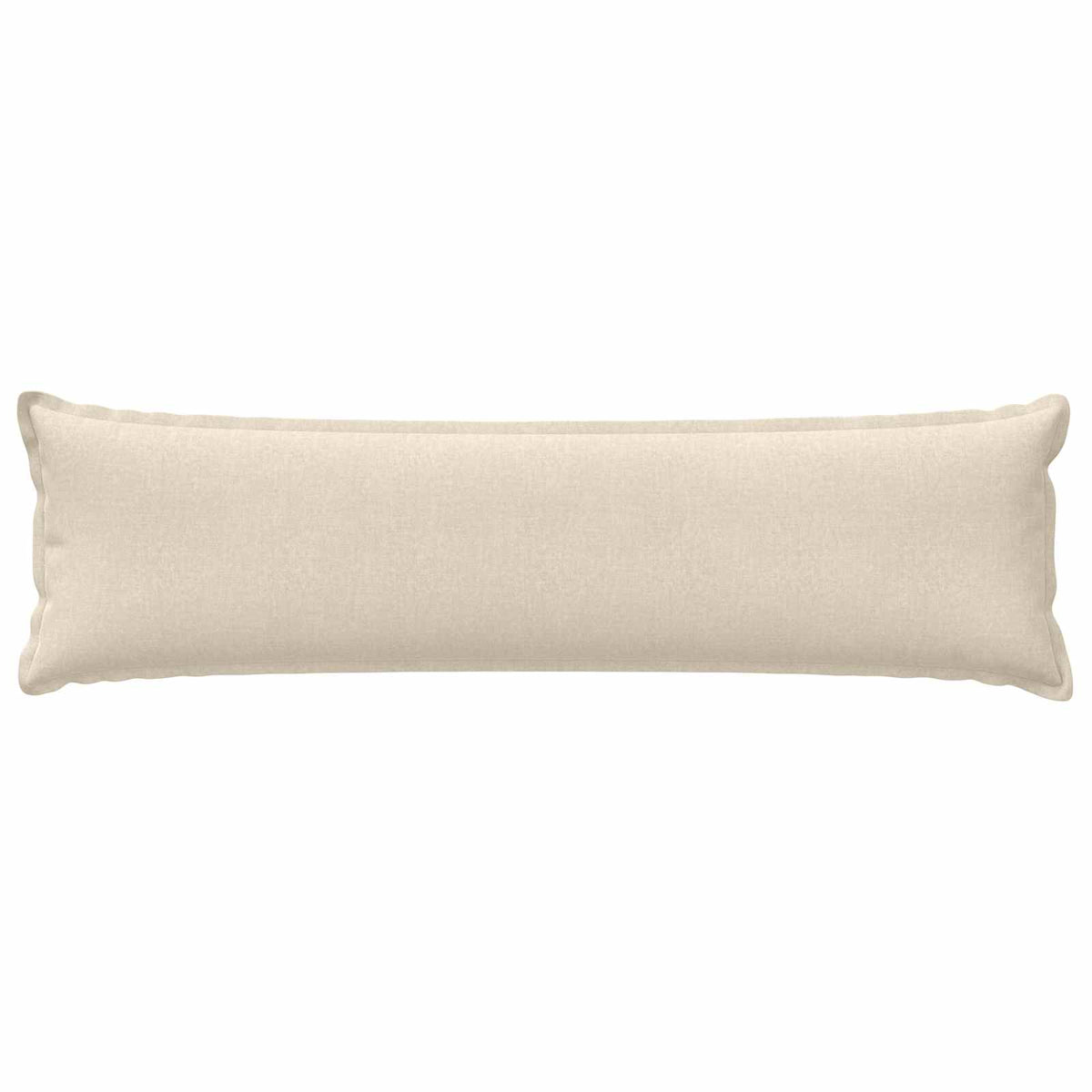 Kussensloop 2 st HOUTEN Crèmekleurig 40 x 145 cm Chenille Stof